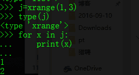 Python 2.x 中的 xrange